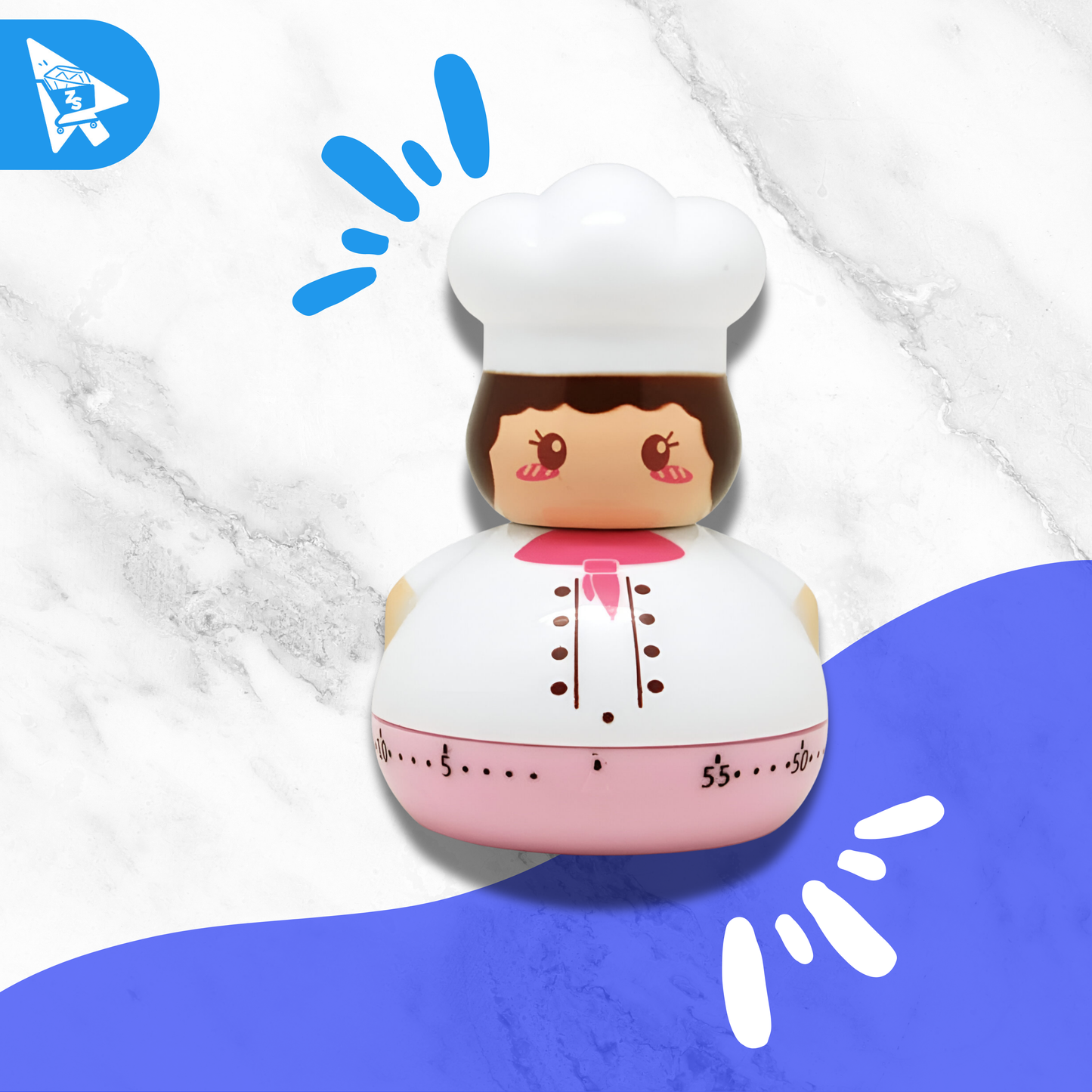 Temporizador Chef para Cocina