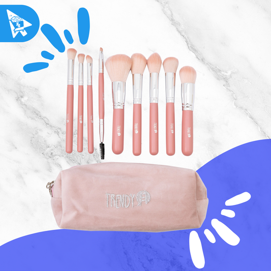 Kit x9 Brochas Trendy
